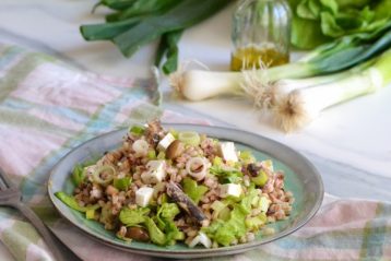 Espelta en ensalada